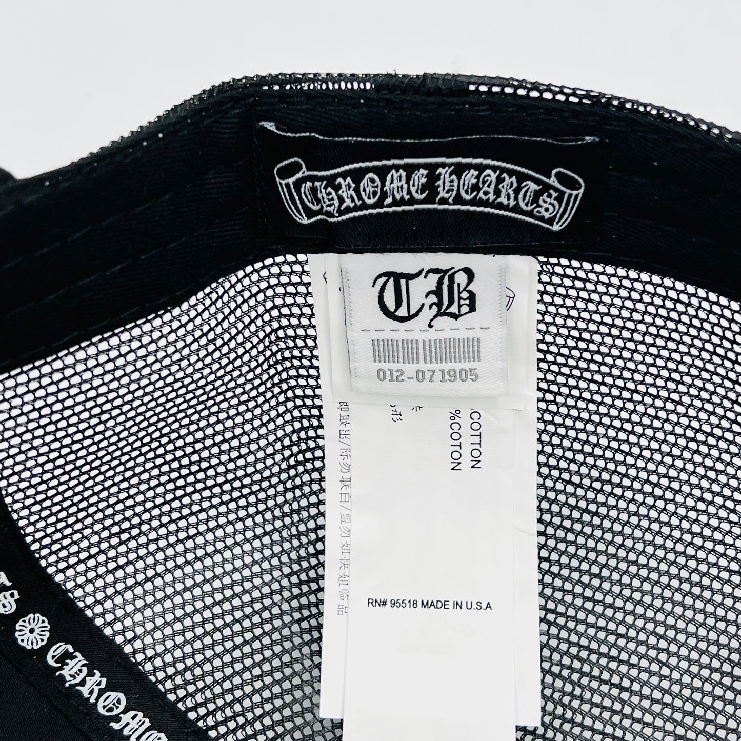 ChR01 Gorra 8C Chrome Hearts CV Ajustable
