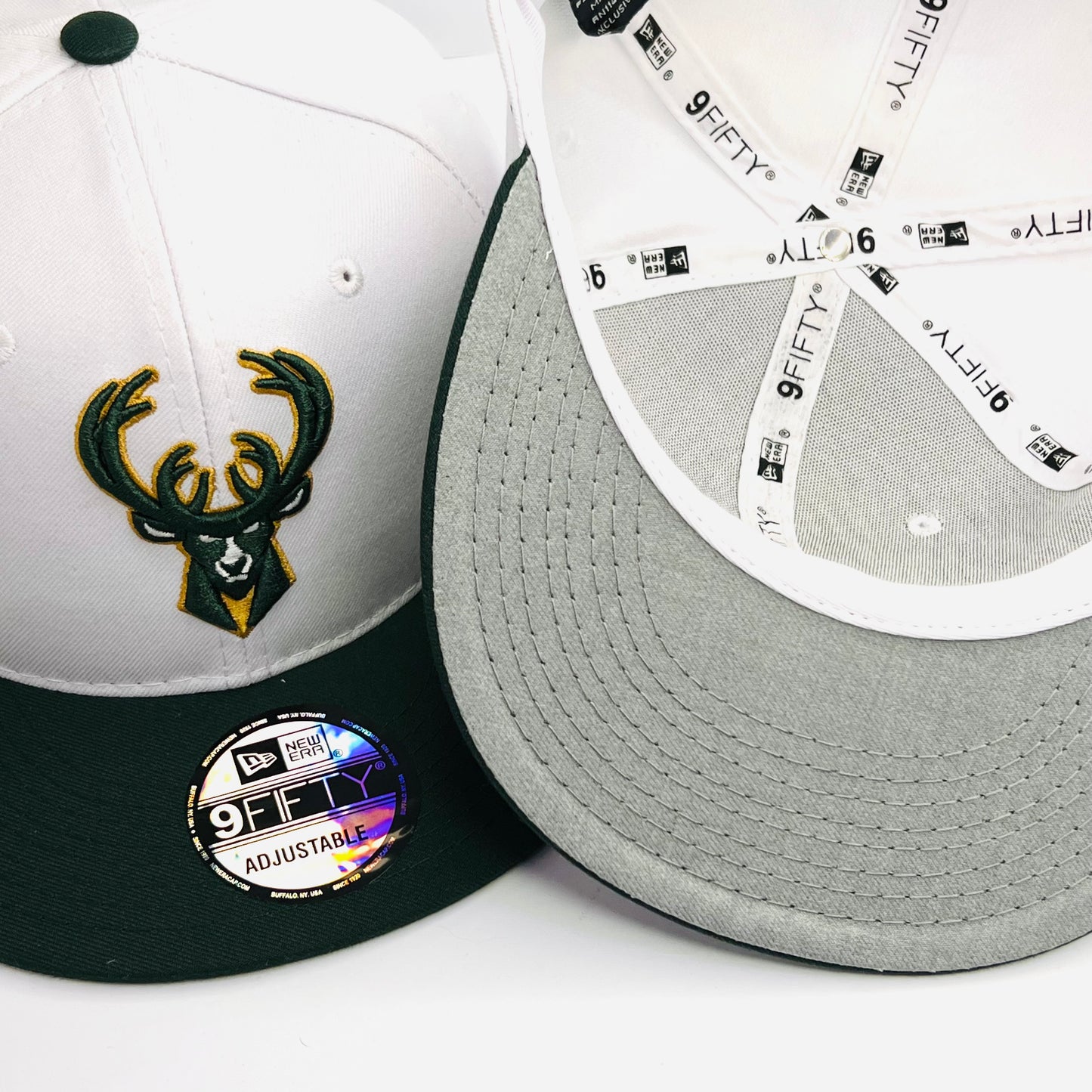 BK02 Gorra 8C Milwaukee Bucks PL Ajustable
