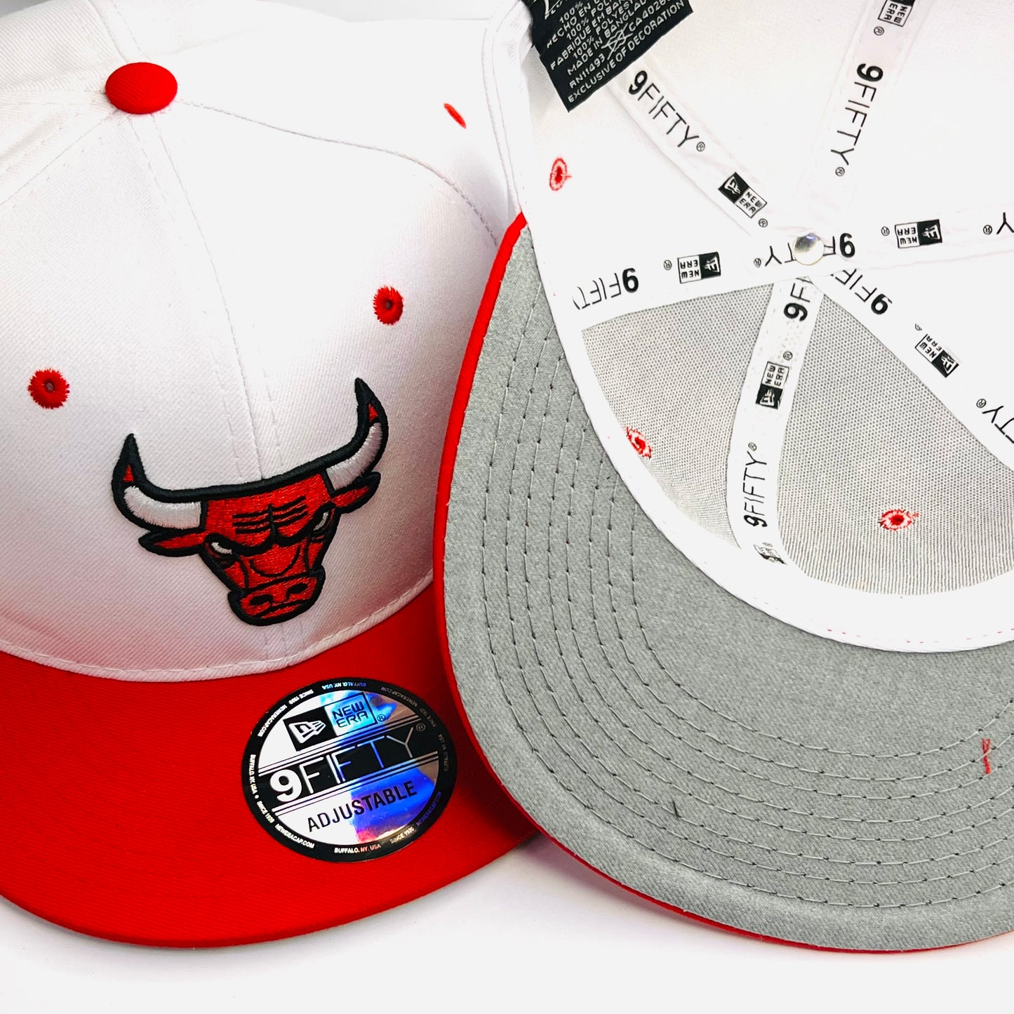 BL10 Gorra 8C Chicago Bulls PL Ajustable