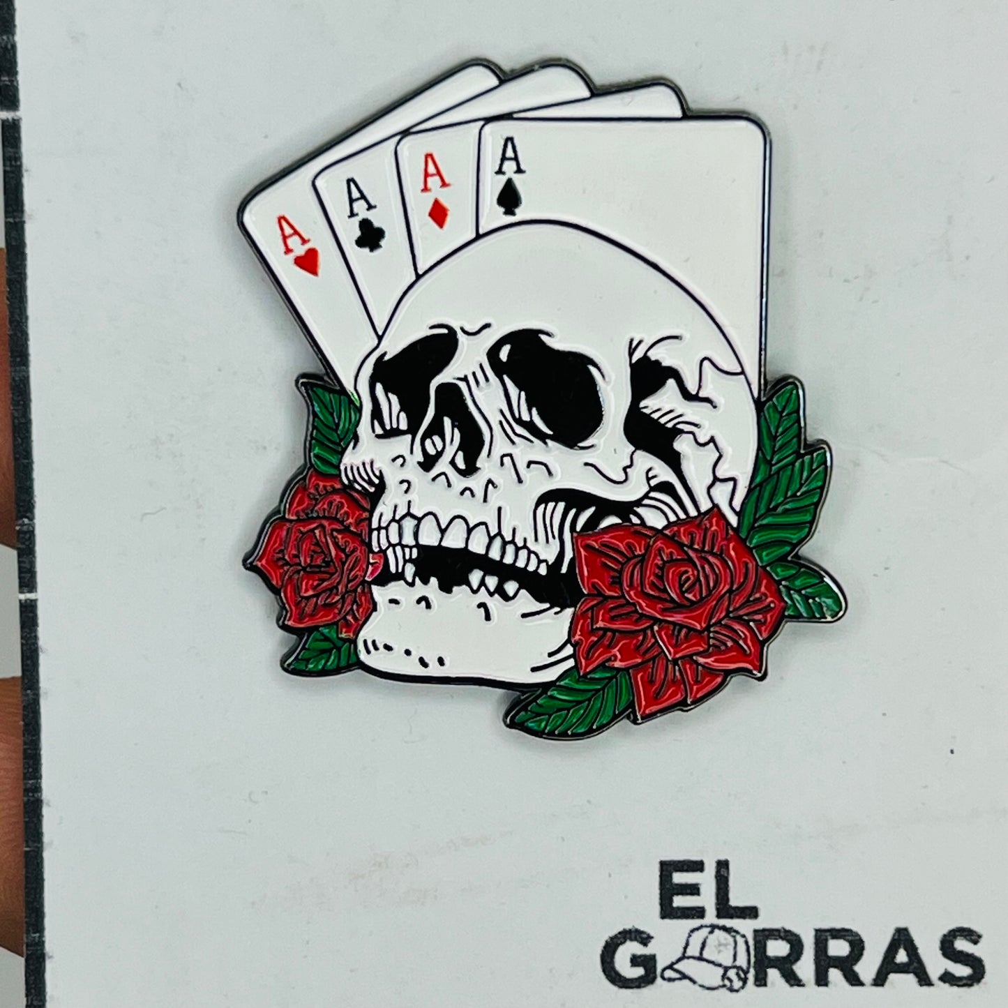 PN33 PIN Gorra Skull 14