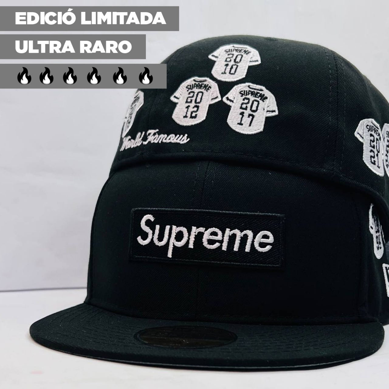 SUP03 Gorra 8C Supreme PL Cerrada