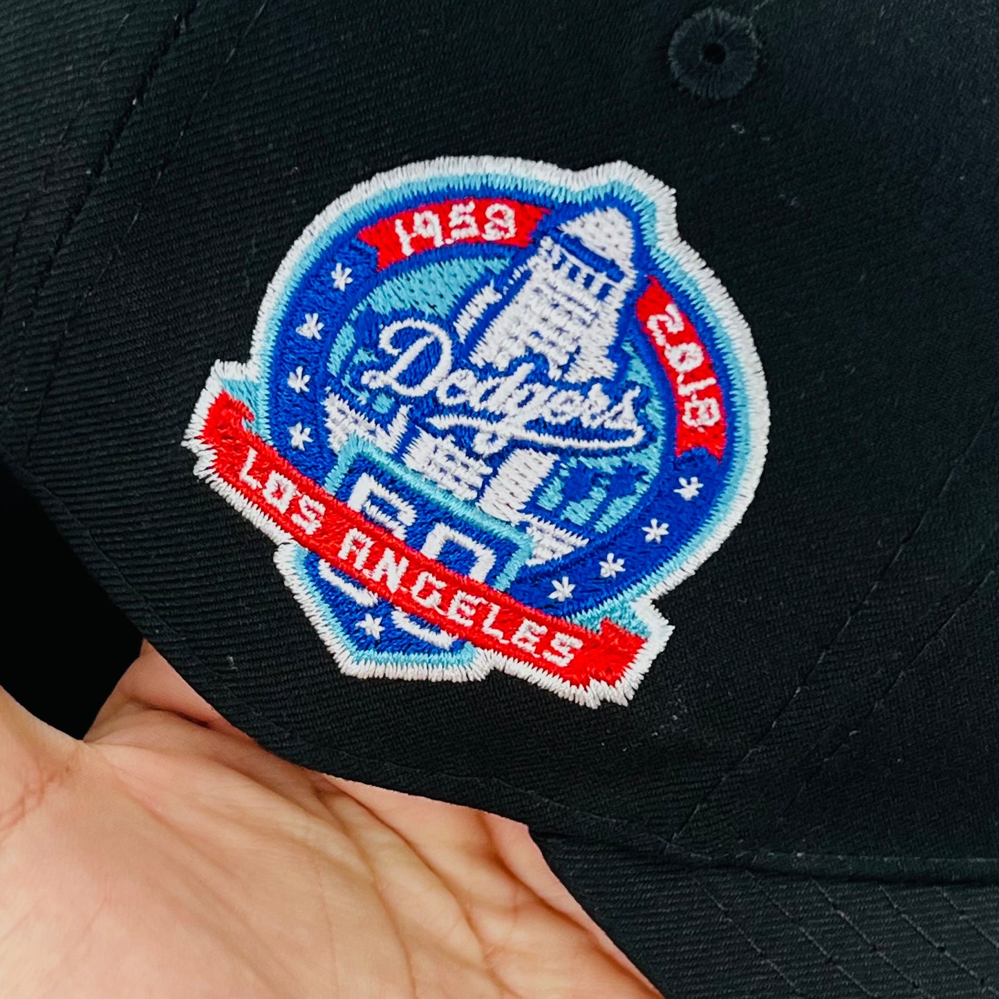 LA47 Gorra 8C Los Angeles Dodgers PL Cerrada