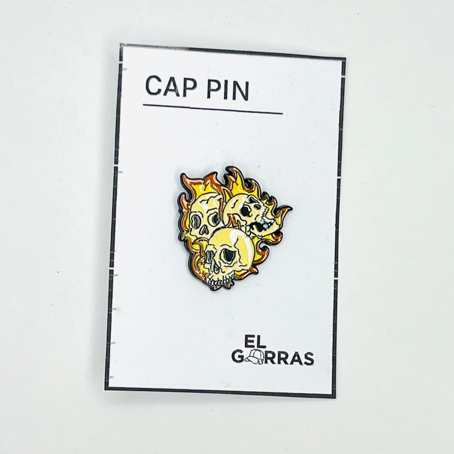 PN10 PIN Gorra Skull 05