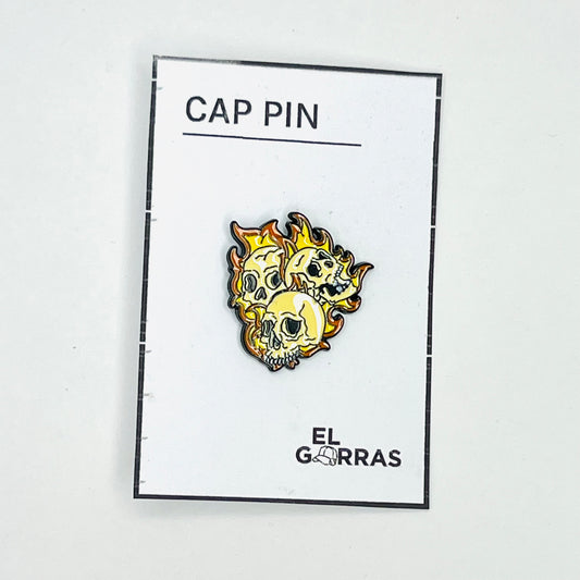 PN10 PIN Gorra Skull 05