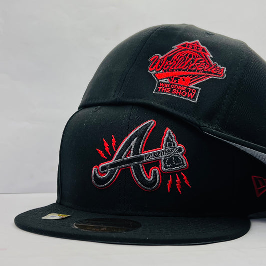 AB05 Gorra 8C Atlanta Braves PL Cerrada