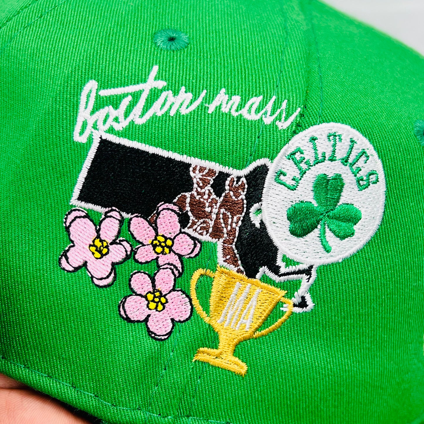 CLT01 Gorra 8C Boston Celtics PL Ajustable