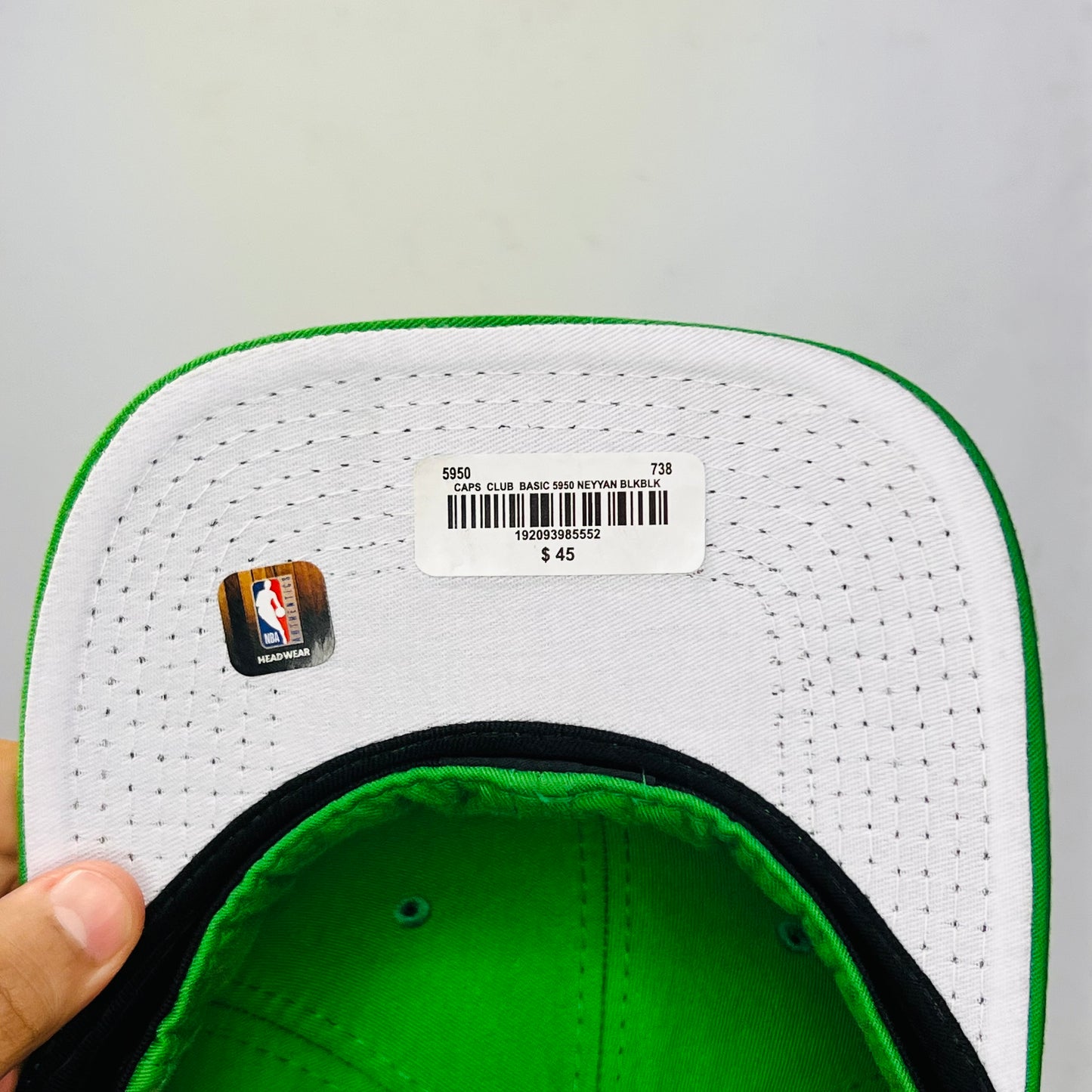 CLT04 Gorra 3C Boston Celtics PL Cerrada
