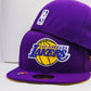 LK01 Gorra 8C Los Angeles Lakers PL Cerrada