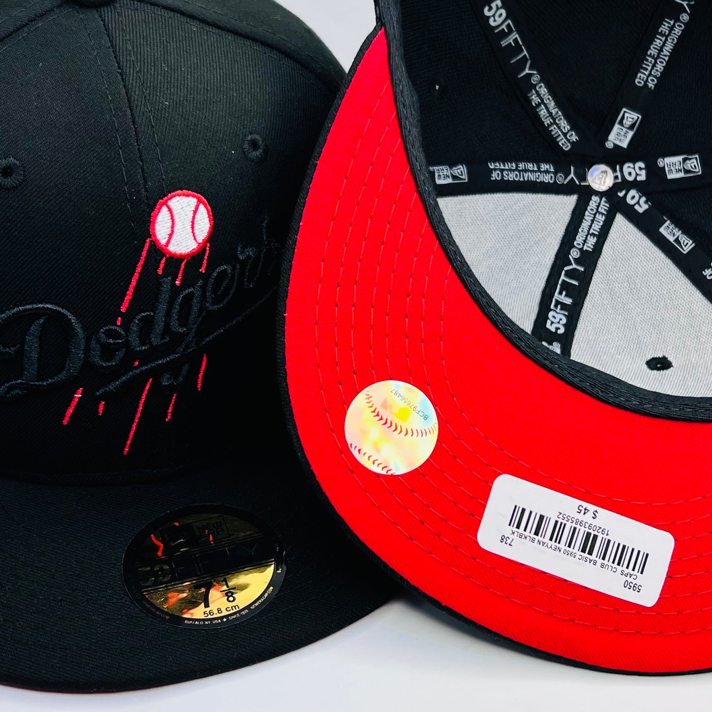 LA45 Gorra 8C Los Angeles Dodgers PL Cerrada