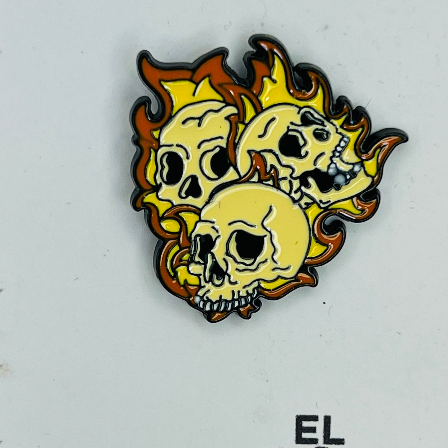 PN10 PIN Gorra Skull 05