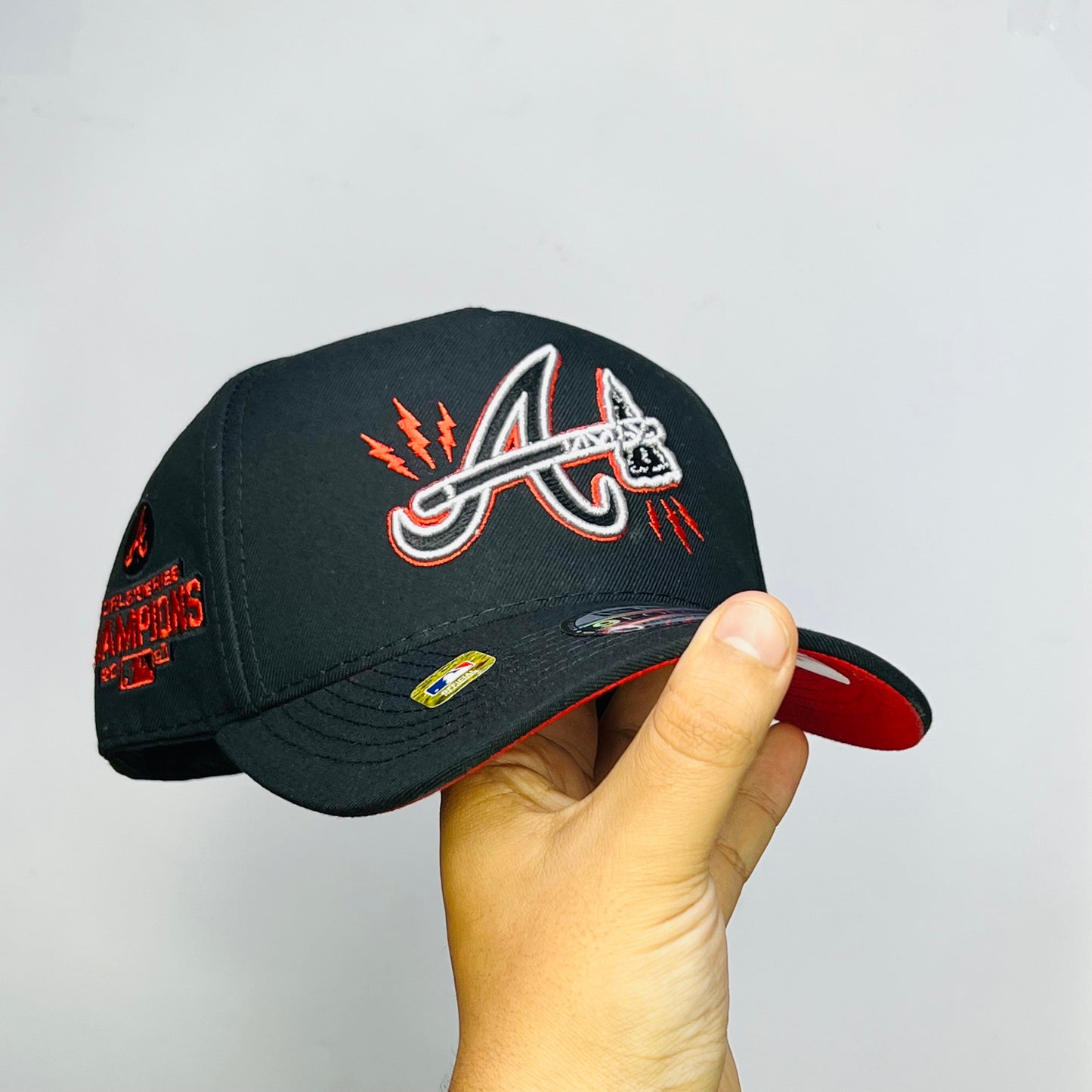 AB04 Gorra 3C Atlanta Braves CV Ajustable
