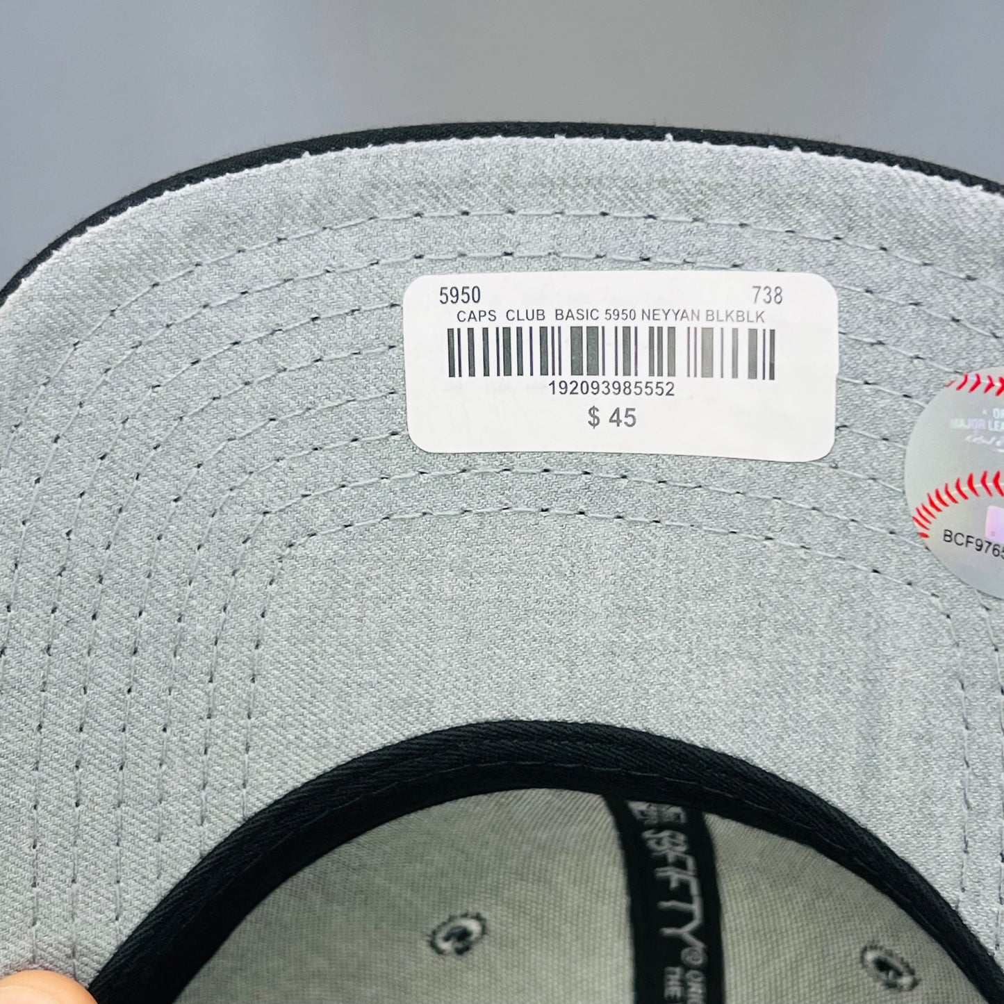 NY15 Gorra 3C New York Yankees CV Cerrada